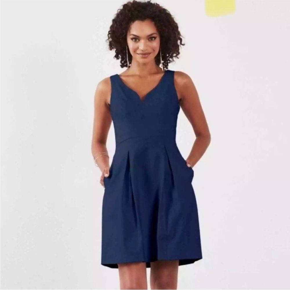 Weddington Way Vivien navy blue bridesmaid dress size 4‎